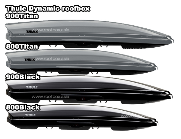THULE ルーフボックスdynamic L（dynamic 900）黒-